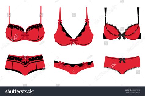 Sexy Lingerie Set Stock Vector Illustration 100363214 Shutterstock