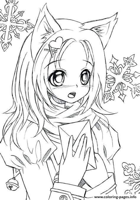 Cute Anime Coloring Pages At Getdrawings Free Download
