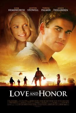 Thankfully, most of the best romantic movies of all time are still available to stream. Love and Honor (2013 film) - Wikipedia