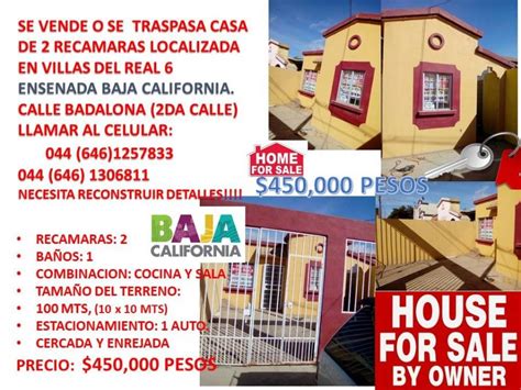Fotos De Se Vende Casa 2 Recamaras For Sale 2 Beds House Ensenada Baja