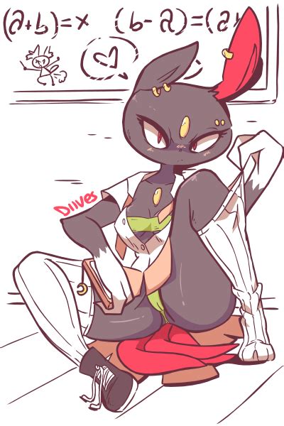 AGNPH Gallery 152356 Anthro Breasts Diives Female Sneasel Solo