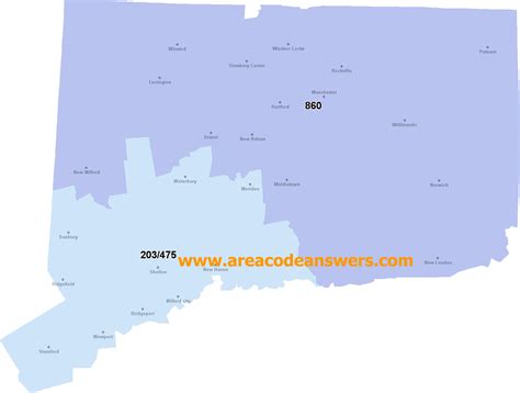 Connecticut Area Codes