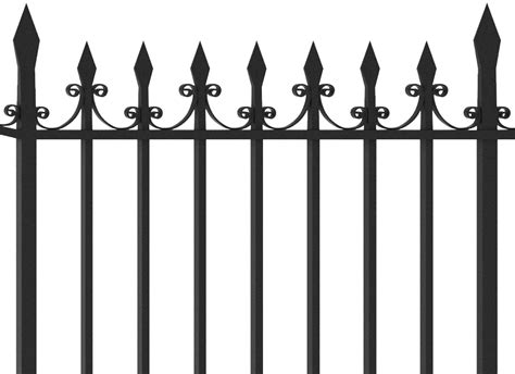 Iron Fence Png Clipart Large Size Png Image Pikpng