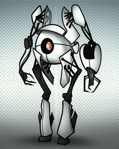 How To Draw Atlas From Portal 2 By Dawn