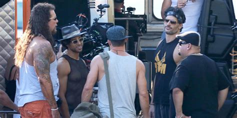 Magic Mike 2 Pictures Cast Show Off Their Muscles And