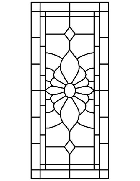 free easy stained glass window patterns glass designs
