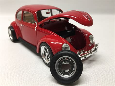 1966 Volkswagen Beetle Vw Bug Plastic Model Car Kit 1 24 Scale 24136 Pictures By Augusto