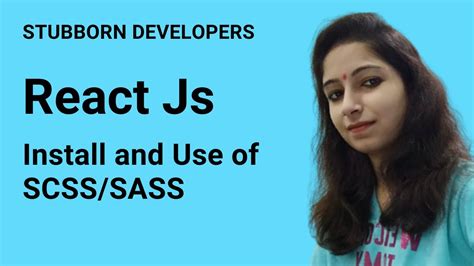 Install SCSS SASS In React Js Use SCSS In React Js In Hindi YouTube