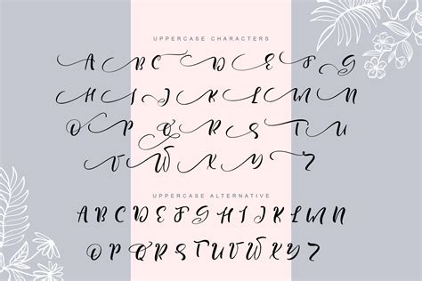 Hand Lettering Print Fonts