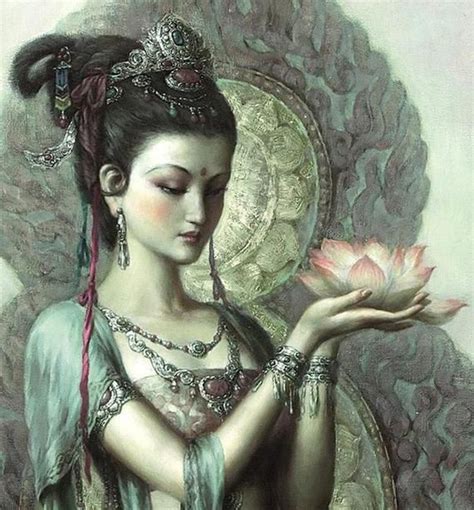 Quan Yin Goddess Of Compassion And Mercy Perfume Oil Tea Etsy Quan