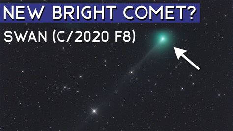 New Bright Comet In 2020 Discovered Comet C2020 F8 Swan Youtube
