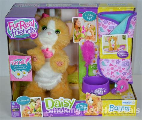 Furreal Friends Daisy Kitty Plays With Me Bonus Bed Bowl Mouse Toy Fur Real Cat Ebay