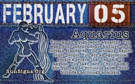 February 5 Zodiac Horoscope Birthday Personality Sunsignsorg