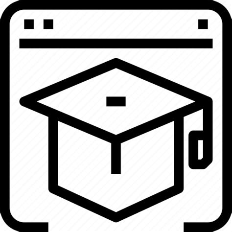 Education Knowledge Learn Online School Study Icon Download On
