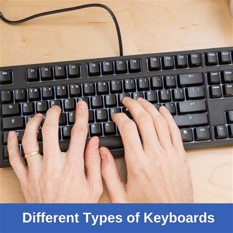 Different Types Of Keyboards
