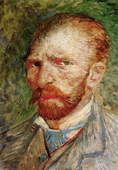 Short of funds but determined nevertheless to hone his skills as a figure painter, he became his own best sitter: Self-Portrait - Vincent van Gogh - WikiArt.org ...