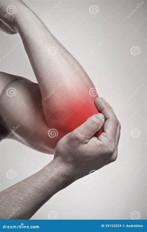 Elbow Pain Stock Photo Image Of Background Hold Injury 29152524