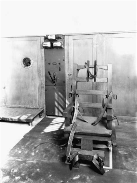 Florida Memory Electric Chair At The Raiford Prison
