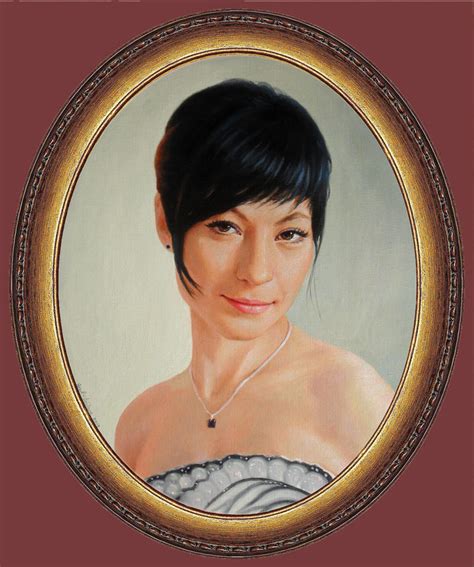 The Oval Portrait Oil Painting 1047 2013 By Yakovdedyk On Deviantart
