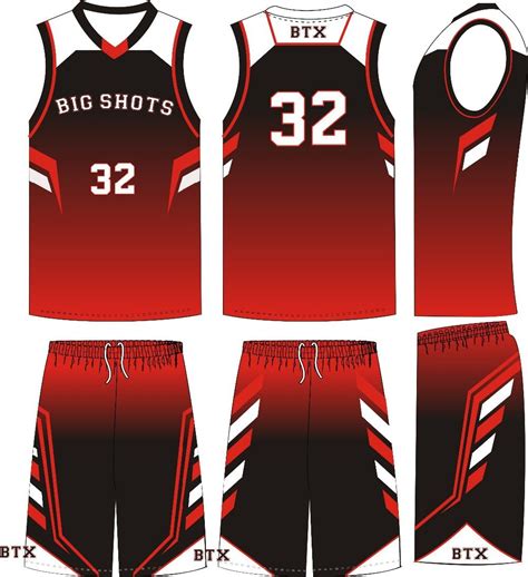 Download Layout Sublimation Basketball Jersey Design Red Png Unique