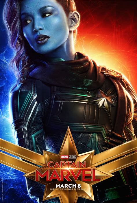 Mcu marvel marvel heroes captain marvel gemma chan futuristic armour dnd characters character design references famous women character drawing. Captain Marvel Set Visit: Gemma Chan Interview - /Film