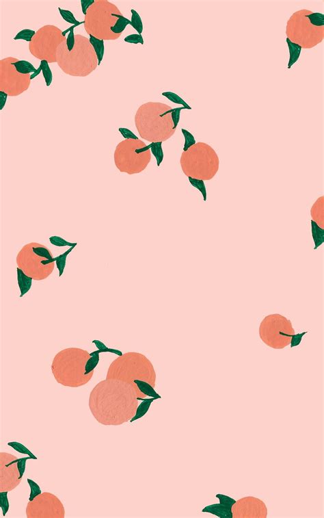 Pin By Koko And Dolores On Fabrics And Graphics Peach Wallpaper Fruit