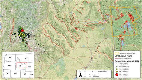 Will The Earthquakes In Central Idaho Cause The Yellowstone Volcano To