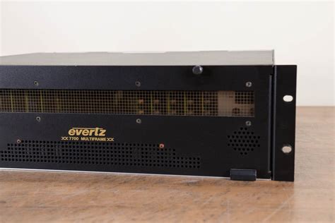 Evertz 7700fr C Multiframe Chassis With Cards Church Owned Cg00s90 Ebay