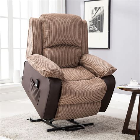 Riser recliner chairswhat makes a willowbrook riser recliner armchair different? POSTANA JUMBO CORD FABRIC RISE RECLINER ARMCHAIR ELECTRIC ...