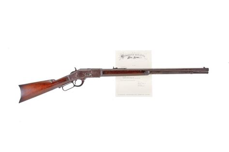 Winchester 1873 Cal 32 20 Sn275062 Lever Action Rifle 24 Round