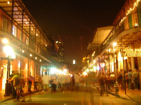 Nighttime On Bourbon Bourbon Street New Orleans La May Flickr