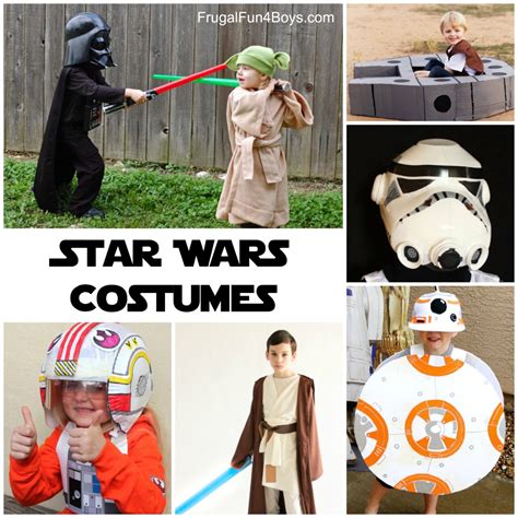 The Best Star Wars Costumes To Make For Kids Frugal Fun For Boys And
