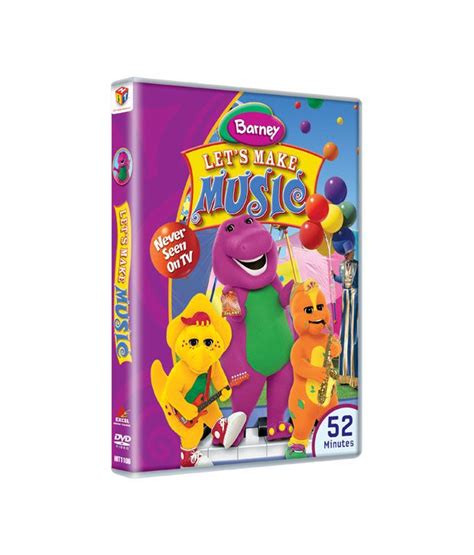 Barney Lets Make Music English Dvd Buy Online At Best Price In