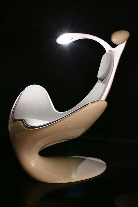 Unbelievable Futuristic Chair Cedri Martini Manta 제품 안마의자 가구디자인