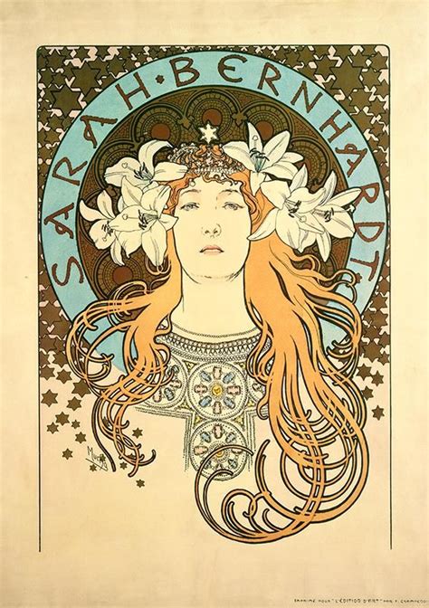 Alphonse Mucha Sarah Bernhardt As La Princesse Lointaine Poster For