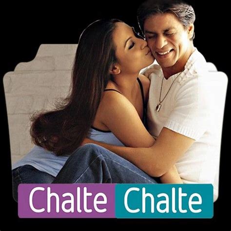 Chalte Chalte 2003 Shah Rukh Khan And Rani Mukerji Rani Mukerji Indian Movies Movies
