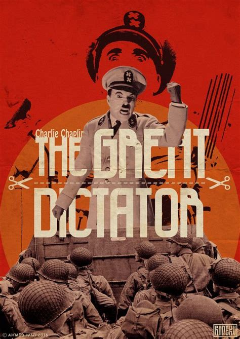 The Great Dictator 1940 Movie Art Poster Charles Spencer Chaplin