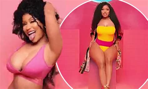 Nicki Minaj Flaunts Her Curves For Twerking Wobble Up Music Video With