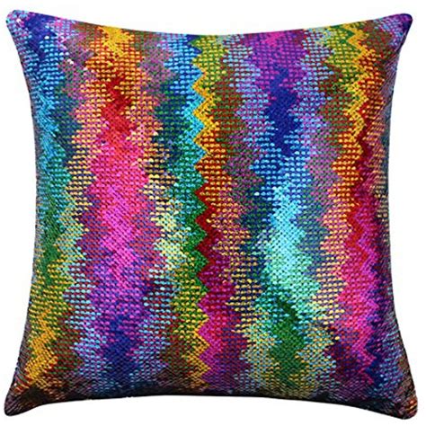 Magic Mermaid Pillow Cover Reversible Sequins Color Changing Pillow