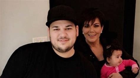 Kris Jenner Praises Great Dad Rob Kardashian