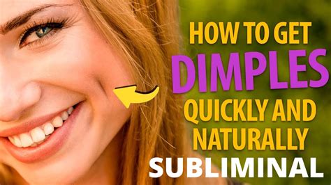 Powerful Get Deep Dimples Quickly Subliminal Payhip