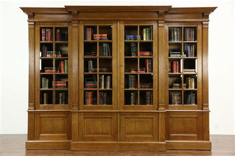 Image Result For Antique Library Bookcase Beveled Glass Doors Cheap