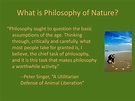 PPT - Philosophy of Nature PowerPoint Presentation, free download - ID ...