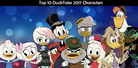 Top 10 Ducktales 2017 Characters By Dreammaster64 On Deviantart