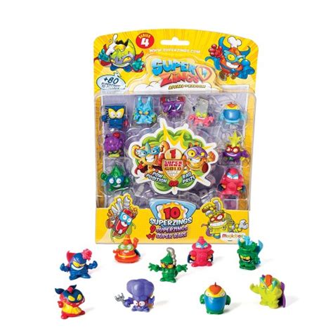 As Company Superzings Series 4 Blister 91 Figures 1013 61133 Toys