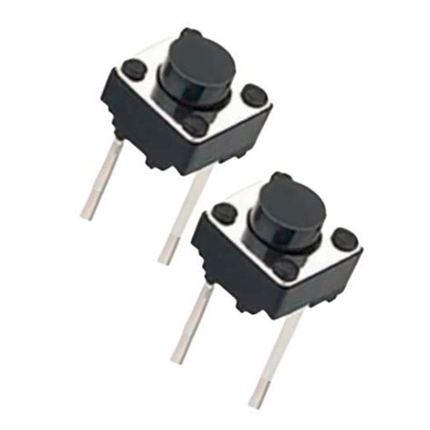 Push Button Switch 2 Pin 5mm 2 Pieces Pack Buy Online At Low Price