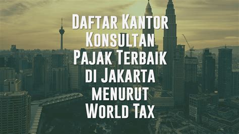 Konsultan Pajak Jakarta Newstempo