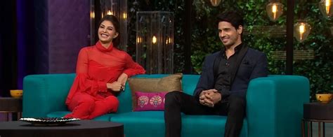 Koffee With Karan Season 5 Will Siddharth Jacqueline Be As Candid As Shahid Mira