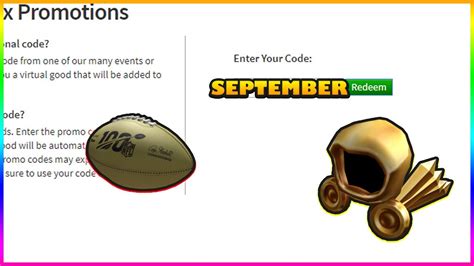 September 2019 All Working Promo Codes In Roblox Youtube