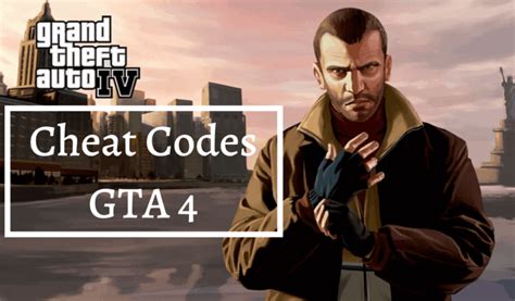 Cheats For Gta 4 Xbox One And 360 And Ps 3 And 4 Series Gamer